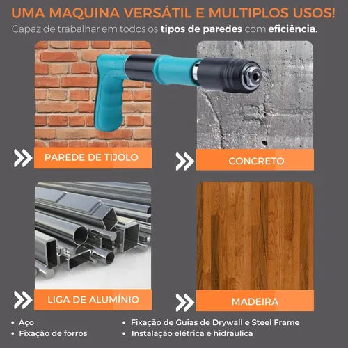 pistola rebitadeira de alta pressao