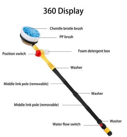 escova multifuncional para carro